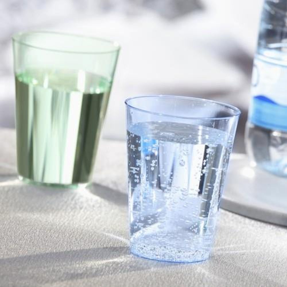 50 Trinkbecher, PS 0,2 l Ø 7,5 cm · 9,7 cm hellblau