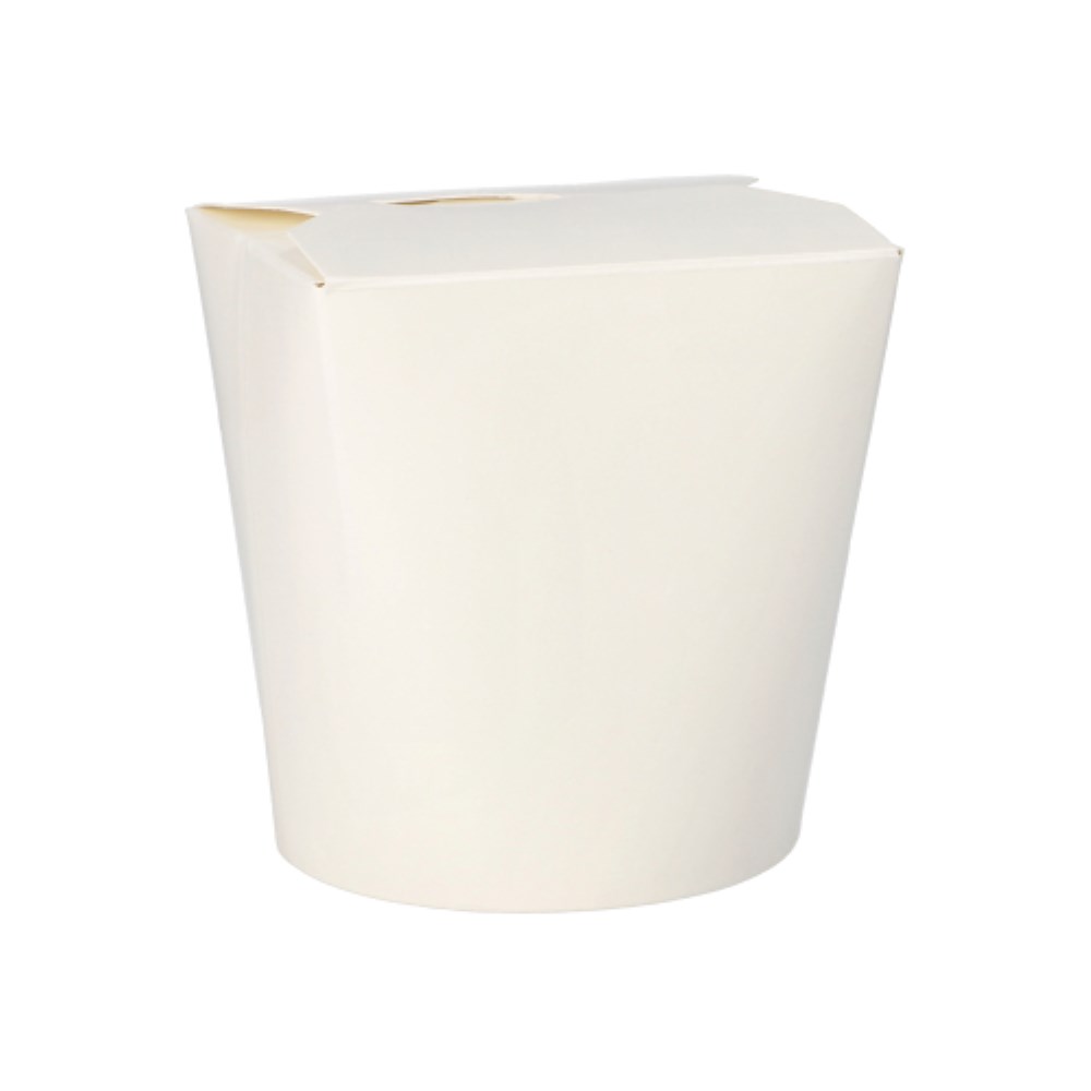 50 Snackboxen "ASIA" rund 900 ml 11,2 cm x 11 cm x 9,5 cm weiss