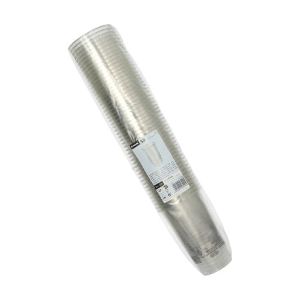 50 Trinkbecher R-PET 0,5 l Ø 9,5 cm · 14,7 cm glasklar