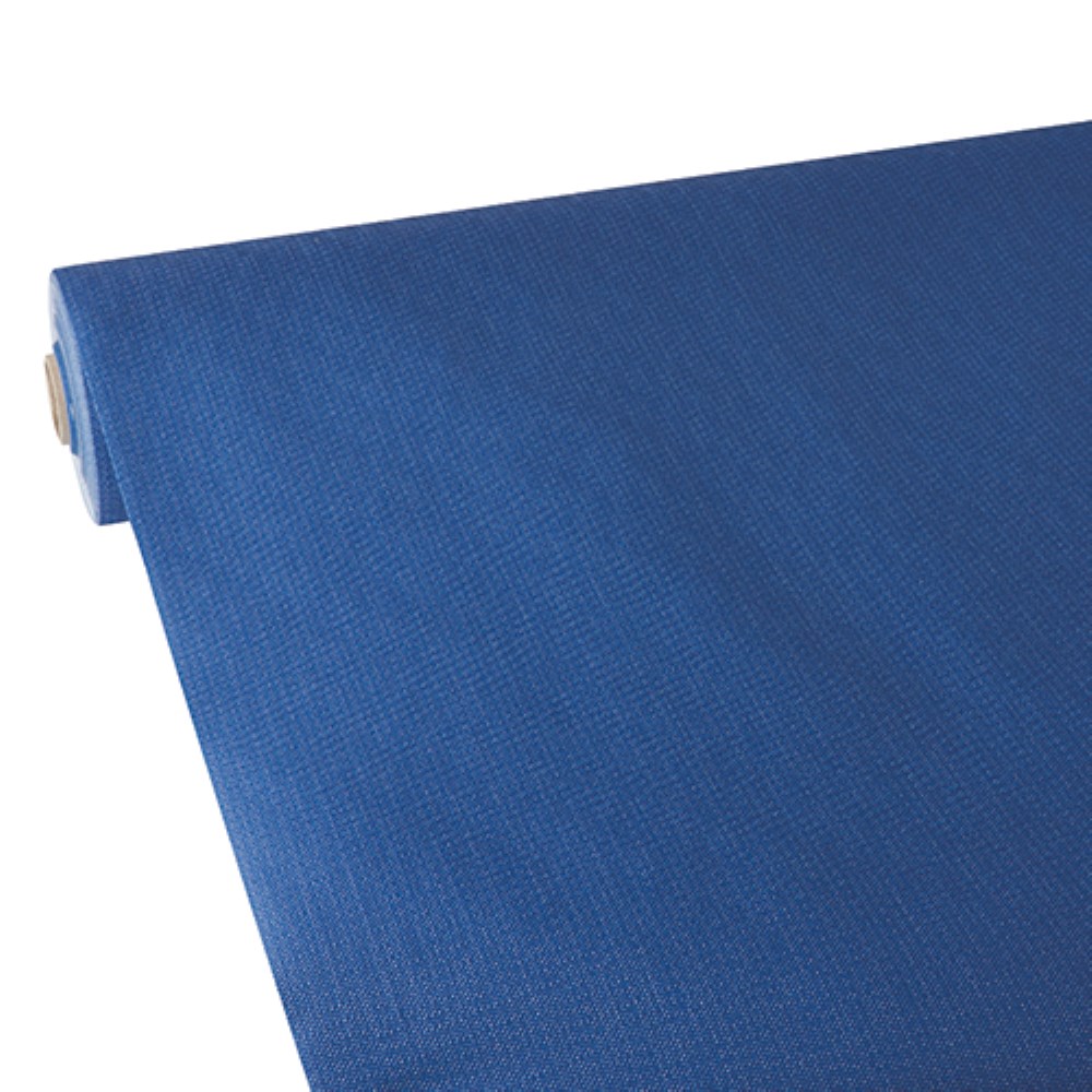 Tischdecke, stoffähnlich, Vlies "soft selection plus" 25 m x 1,18 m dunkelblau