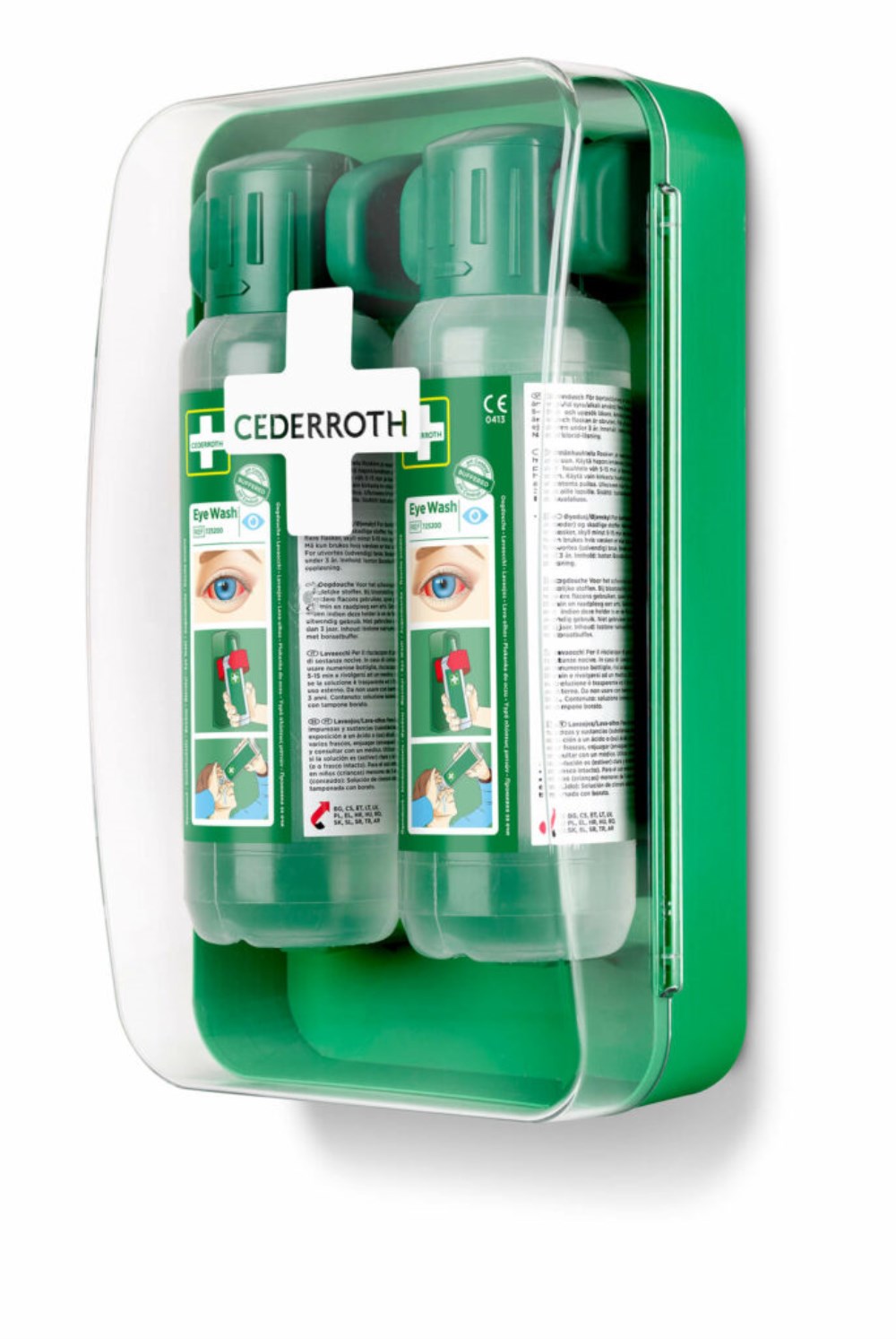 "Cederroth" Augendusche 29,6 cm x 19,2 cm "Eye-Wash-Cabinet" inkl. 2 Flaschen (500ml) "Cederroth" Augendusche 29,6 cm x 19,2 cm "Eye-Wash-Cabinet" inkl. 2 Flaschen (500ml)