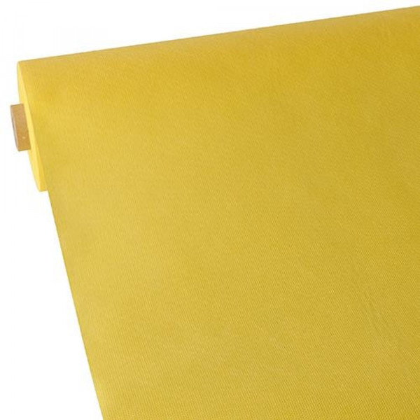 Tischdecke, stoffähnlich, Vlies "soft selection" 40 m x 1,18 m gelb