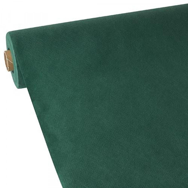 Tischdecke, stoffähnlich, Vlies "soft selection" 40 m x 0,9 m dunkelgrün