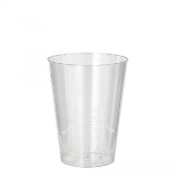10 Trinkbecher, PS 0,2 l Ø 7,5 cm · 9,7 cm glasklar